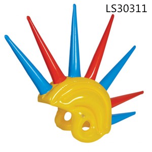 Inflatable new design hat for festival and party LS30311