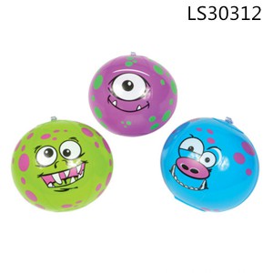 New cartoon design inflatable beach ball for promotion LS30312