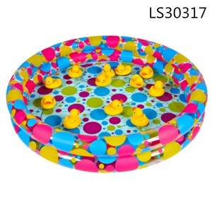 Phthlate free pvc Inflatable swimming pool for child LS30317