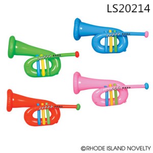 2016 fashionable pvc inflatable colorful trumpets musical instrument for paty items and promotional gifts LS20214