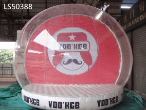 Hot advertising inflatables, giant inflatable globe with customized printed for promotion,Christmas ground globe with customized printed for sale LS50388