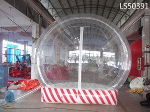 Giant inflatable globe with customized printed for advertising,Christmas inflatable decorations, inflatable giant gifts for children LS50391