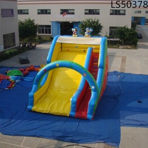 2017 hot sale the latest commercial inflatable bouncer slide LS50378