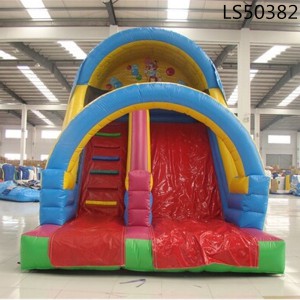 Inflatable slide for sale inflatable water slide with pool LS50382