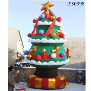 Giant Inflatable Christmas Tree With Colorful Gifts For Christmas Decorations Outdoors LS50398