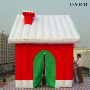 Inflatable Cartoon Design House For Christmas Decorations LS50401