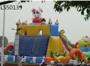 Funny Giant Inflatable Slide for Park LS50139