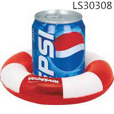 Inflatable can cup holder for promotion LS30308