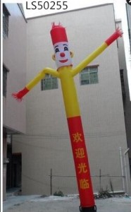 High quality factory price inflatable dancer man with printing for advertising,cheap big inflatables for sale LS50255