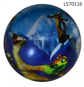 Vinyl ball with custom logo full printing for promotional gifts LS70116