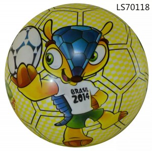 Inflatable new pvc full printing ball for sale LS70118