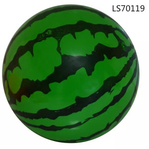 New hot watermelon design inflatable pvc ball with full printing LS70119