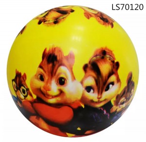 Hot sale colorful full printing pvc ball for sale LS70120