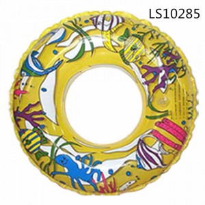 Yellow Color Inflatable Swim Ring for Adults & Children  LS10285