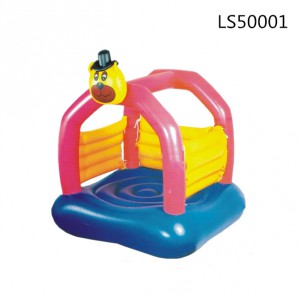 2016 hot top New Design Inflatable Castle LS50001