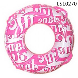 Letter Inflatable Swim Ring High Quality for Factory Price LS10270