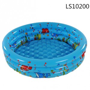 Round design inflatable swimming pool for family LS10200