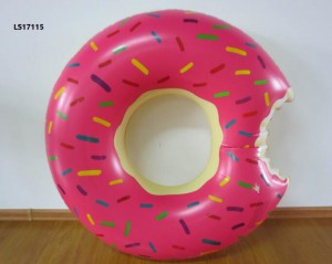 wholesale donut float pink donut swim ring LS17115