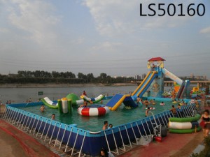 Excited Hot Popular Inflatable Slide for Water Park LS50160