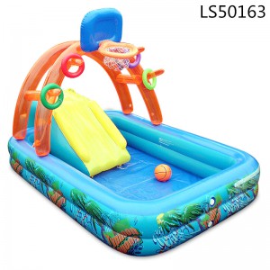 Multi-Purpose Inflatable Slide Inflatable Swimming Pool for water Party LS50163