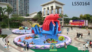 Newest Product Inflatable Slide for kids LS50164