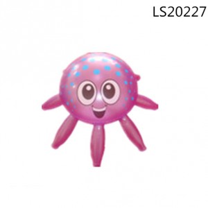 Inflatable sea animal toys with cartoon design for promotion LS20227