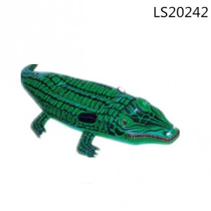 Inflatable animal crocodile design toys LS20242