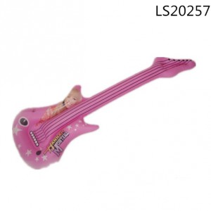 Pink Inflatable Guitar Toys with High Quality LS20257