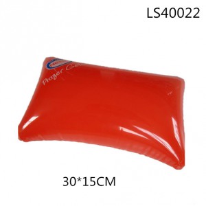 ​factory beach pillow wholesale inflatable pillow inflatable cheap beach pillow LS40022