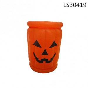 Halloween giveaways inflatable pvc ice bucket container for promotional gifts LS30419