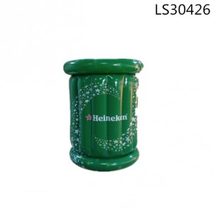 New design inflatable ice bucket with custom logo printed for sale LS30426