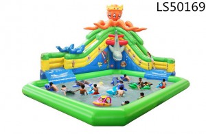 Over-sized Inflatable Slide Inflatable Pool LS50169