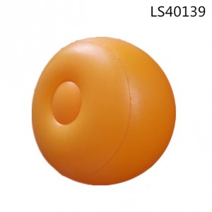 Best sale factory eco-friendly inflatable pvc air cute round sofa mixed colours  LS40139