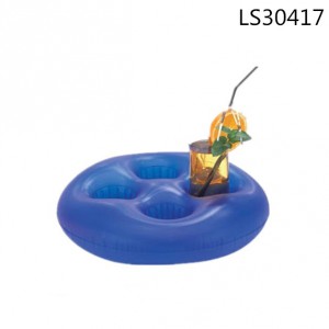 Inflatable new design cup holder LS30417