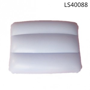 flocked inflatable pillow inflatable travel pillow LS40088