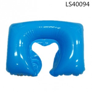 hot sales promotional item inflatable beach pillow for promotion LS40094