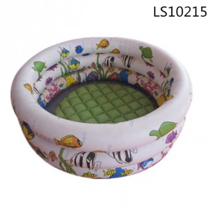 Wholesale cheap full color printed inflatable pvc kids swimming pool for promotion  LS10215