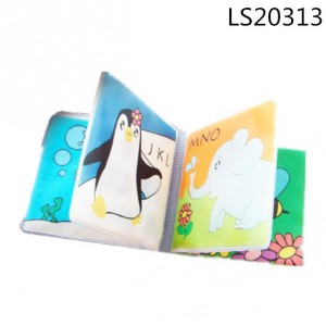 waterproof baby bath book eco-friendly bath book LS20313