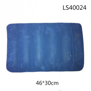 46*30cm inflatable pillow wholesale beach pillow LS40024