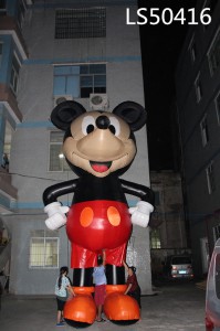 Giant Carton Mickey Inflatables For Festival Decorations,Giant Cartoon Design Inflatables For Advertising LS50416